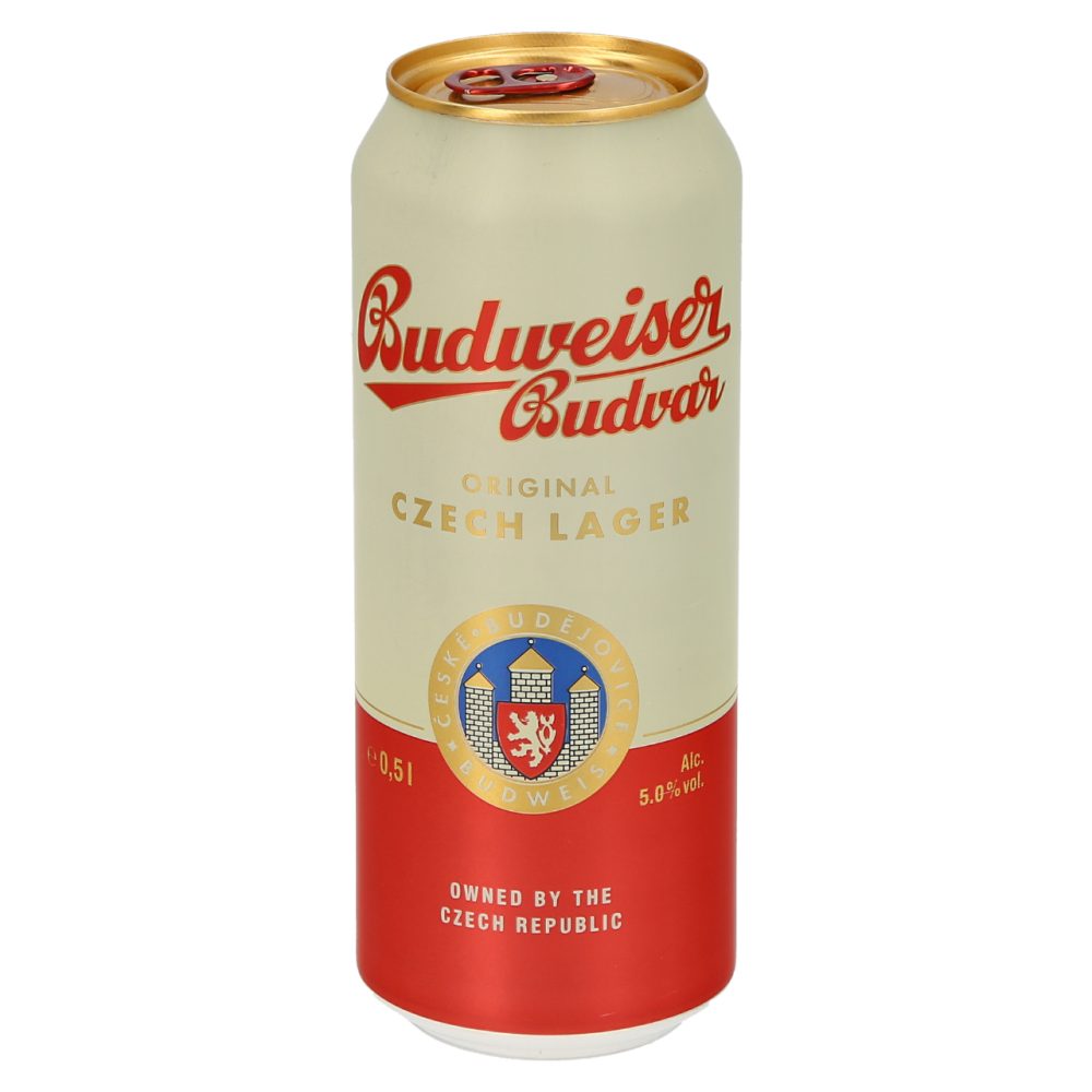 Budweiser lager 0,5 l